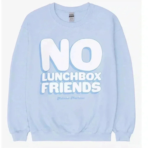HTF Melanie Martinez NO LUNCHBOX FRIENDS PULLOVER SWEATSHIRT HOT TOPIC RARE FIND - Picture 1 of 7